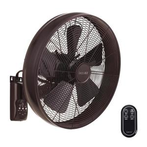 Lucci air 213125 - Nástenný látor BREEZE 55W/230V čierna/hnedá + DO 213125EU vyobraziť