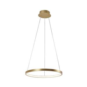 Leuchten Direkt 11522-12 - LED Luster na lanku CIRCLE LED/19W/230V 11522-12 vyobraziť