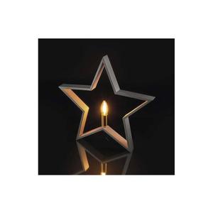 Vianočná dekorácia 1xE14/230V šedá ZY2216 vyobraziť