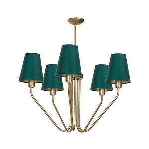 Luster na tyči VICTORIA 5xE27/60W/230V zelená MLP4908 vyobraziť