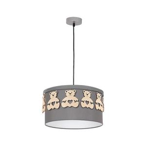 Detský luster na lanku BEAR 1xE27/60W/230V MLP4961 vyobraziť