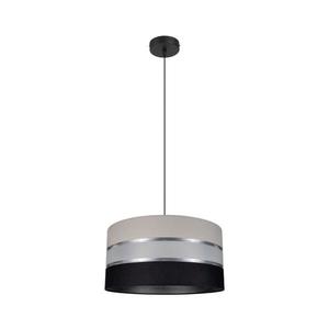 Luster na lanku CORAL 1xE27/60W/230V čiernošedá 0614 vyobraziť