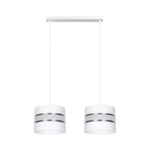 Luster na lanku CORAL 2xE27/60W/230V biela 0621 vyobraziť
