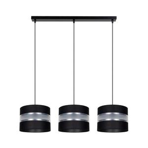 Luster na lanku CORAL 3xE27/60W/230V čierna 0633 vyobraziť