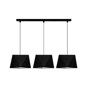 Luster na lanku DIAMENT 3xE27/60W/230V čierna 0309 vyobraziť