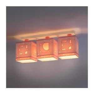 Dalber 63233NS - Detské stropné svietidlo MOON LIGHT 3xE27/60W/230V ružová 63233NS vyobraziť