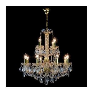 Wranovsky JWZ125122230 - Krištáľový luster na reťazi MARIERA 12xE14/40W/230V JWZ125122230 vyobraziť
