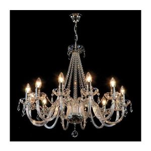 Wranovsky JWZ117122101 - Krištáľový luster na reťazi BONTON 12xE14/40W/230V JWZ117122101 vyobraziť
