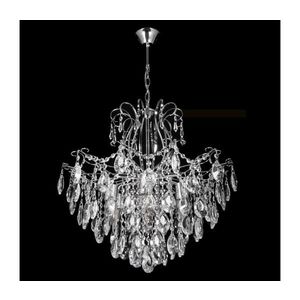 Krištáľový luster na reťazi 6xE27/60W/230V W-E 1566/6 CH, ?550*H550 vyobraziť