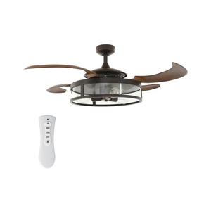 FANAWAY 212925 - LED Stropný látor CLASSIC 3xE27/4W/230V hnedá + DO 212925 vyobraziť