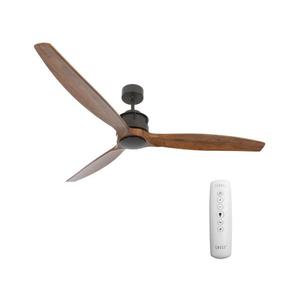 Lucci air 210507 - Stropný látor AIRFUSION AKMANI paulovnia/čierna + DO 210507 vyobraziť