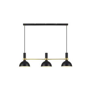 Markslöjd 106971 - Luster na lanku LARRY 3xE27/60W/230V čierna/zlatá 106971 vyobraziť