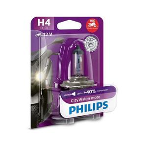 Motožiarovka Philips X-TREME CITY VISION MOTO 12342CTVBW H4 P43t-38/55W/12V 3200K Phil-12342CTVBW vyobraziť