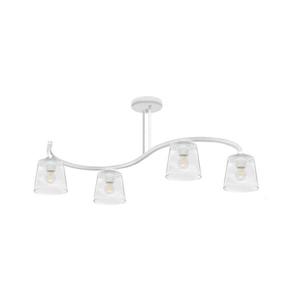 Prisadený luster LUCEA 4xE27/15W/230V biela W-8020/4 WT+TR vyobraziť