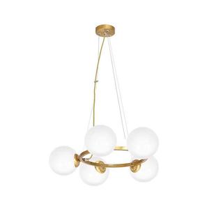 Luster na lanku VIENNA 5xE14/40W/230V zlatá MLP5577 vyobraziť