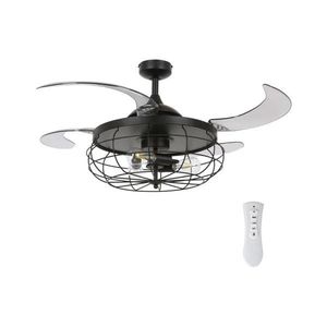 FANAWAY 212920 - LED Stropný látor INDUSTRI 3xE27/4W/230V čierna + DO 212920 vyobraziť