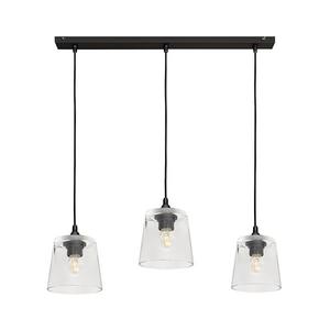 Luster na lanku LUCEA 3xE27/15W/230V W-L 8010/3 BK+TR vyobraziť