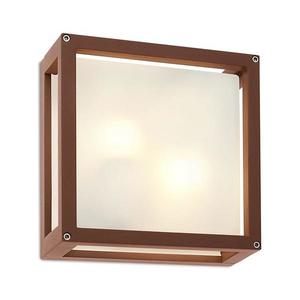 Redo 9893 - Vonkajšie nástenné svietidlo BRICK 2xE27/42W/230V IP54 hnedá 9893 vyobraziť