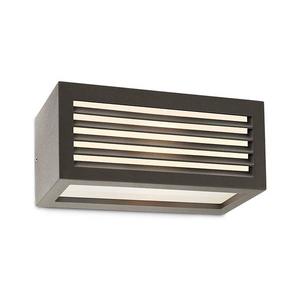 Redo 9898 - Vonkajšie nástenné svietidlo BRICK 1xE27/23W/230V IP54 šedá 9898 vyobraziť