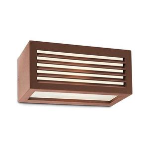 Redo 9899 - Vonkajšie nástenné svietidlo BRICK 1xE27/23W/230V IP54 hnedá 9899 vyobraziť