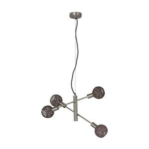 Briloner 4814-042 - Luster na lanku NATURE 5xE14/5, 5W/230V 4814-042 vyobraziť