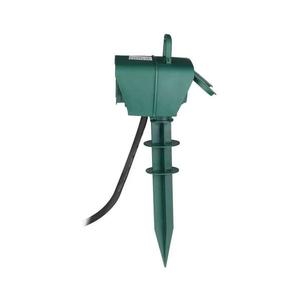 Vonkajší zásuvkový stĺpik SCHUKO 4Z 230V IP44 8810 vyobraziť