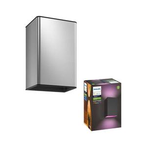 Philips 17464/47/P7 - LED RGB Vonkajšie svietidlo Hue RESONATE 2xLED/8W/230V IP44 17464/47/P7 vyobraziť