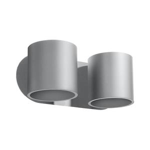 Nástenné bodové svietidlo ORBIS 2xG9/40W/230V šedá SL.0661 vyobraziť