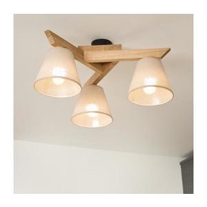 Prisadený luster ANTONIO 3xE14/40W/230V dub LM-3.128/dąb/beż vyobraziť