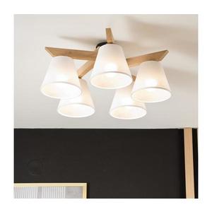 Prisadený luster ANTONIO 5xE14/40W/230V dub LM-5.128/dąb/biały vyobraziť