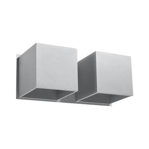 SL.0658 - Nástenné svietidlo QUAD 2xG9/40W/230V šedá SL.0658 vyobraziť
