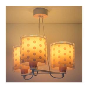 Dalber 41007S - Detský luster DOTS 3xE27/60W/230V 41007S vyobraziť