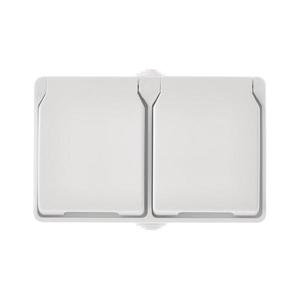 Vonkajšia zásuvka 2xFRENCH 250V/16A IP44 A1397.3 vyobraziť