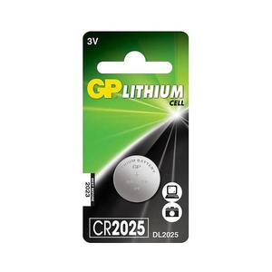 1 ks Líthiová batéria gombíková CR2025 GP 3V/170mAh B1525 vyobraziť