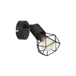 Globo 54802S-1 - Nástenné bodové svietidlo XARA 1xE14/40W/230V čierna 54802S-1 vyobraziť