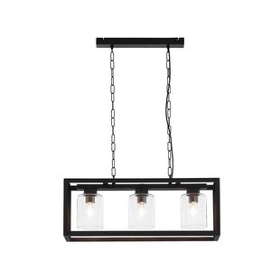 Jupiter 1805 - MC3 - Luster na reťazi MACARI 3xE27/60W/230V čierna 1805 vyobraziť