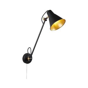 Searchlight 6302BK - Nástenná lampička STAB 1xE27/10W/230V 6302BK vyobraziť