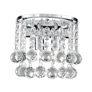 Searchlight 2402-2CC - Krištáľové nástenné svietidlo HANNA 2xG9/33W/230V 2402-2CC vyobraziť