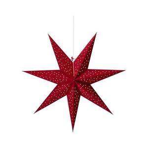 Markslöjd 704902 - Vianočná dekorácia CLARA 1xE14/6W/230V 75 cm červená 704902 vyobraziť