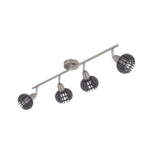 Briloner 2852-046 - Bodové svietidlo RETRO 4xE14/5, 5W/230V kaučukovník 2852-046 vyobraziť