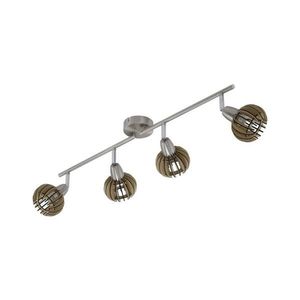 Briloner 2852-041 - Bodové svietidlo RETRO 4xE14/5, 5W/230V kaučukovník 2852-041 vyobraziť