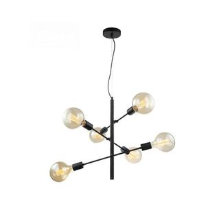 MDM3582/6 BK - Luster na lanku MADALYN 6xE27/40W/230V MDM3582/6 BK vyobraziť