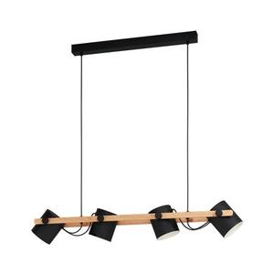 Eglo 43424 - Luster na lanku HORNWOOD 4xE27/28W/230V 43424 vyobraziť