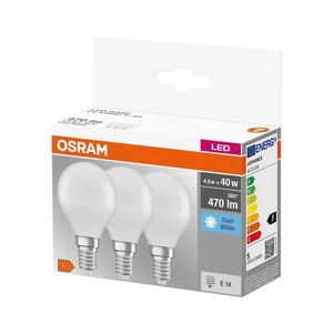 SADA 3x LED Žiarovka P40 E14/4, 9W/230V 4000K - Osram 4058075429727 vyobraziť