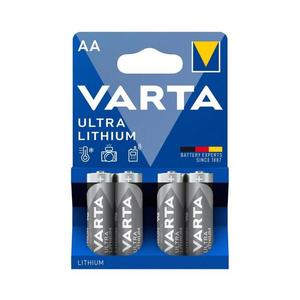 Varta 6106301404 - 4 ks Líthiová batéria ULTRA AA 1, 5V 6106301404 vyobraziť