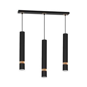 Luster na lanku JOKER BLACK WOOD 3xGU10/8W/230V MLP6306 vyobraziť