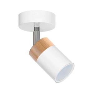 Bodové svietidlo JOKER WHITE WOOD 1xGU10/8W/230V MLP6299 vyobraziť