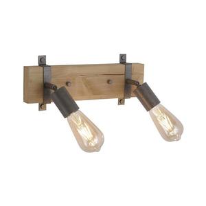 Leuchten Direkt 13472-79 - Nástenné bodové svietidlo SLAT 2xE27/40W/230V 13472-79 vyobraziť