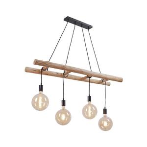 Leuchten Direkt 15025-18 - Luster na lanku EDGAR 4xE27/60W/230V 15025-18 vyobraziť