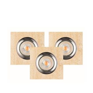 2515339-SADA 3x LED Podhľadové svietidlo VITAR 1xGU10/5W/230V pieskovec 2515339 vyobraziť